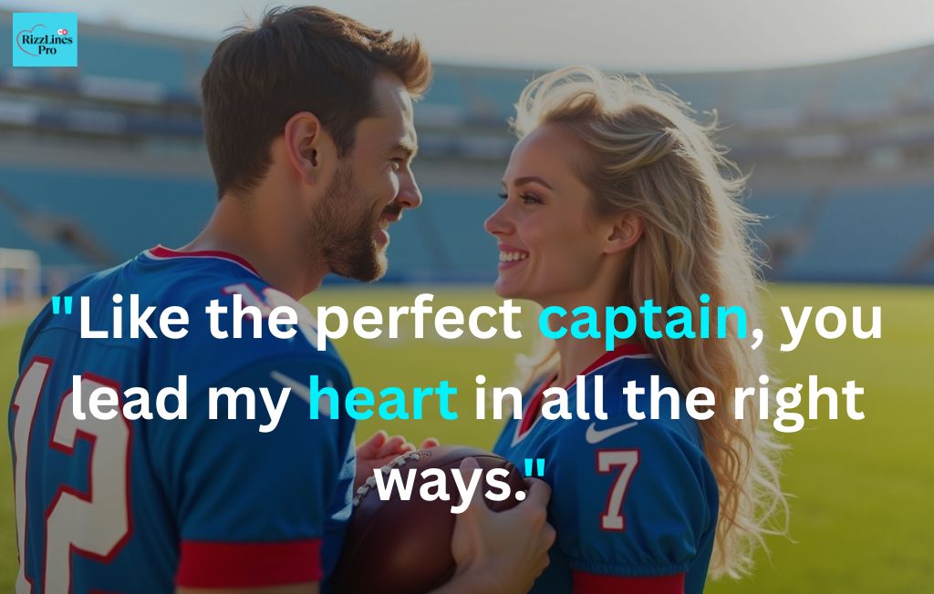 Romantic Football Pick Up Lines